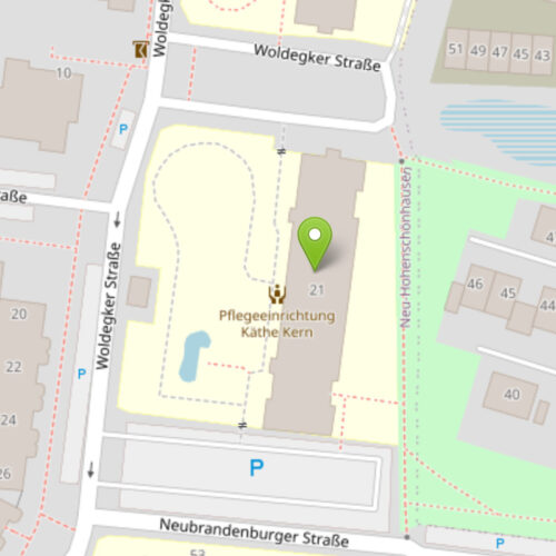 Zweigarztpraxis in der Woldegkerstraße 21 in Berlin